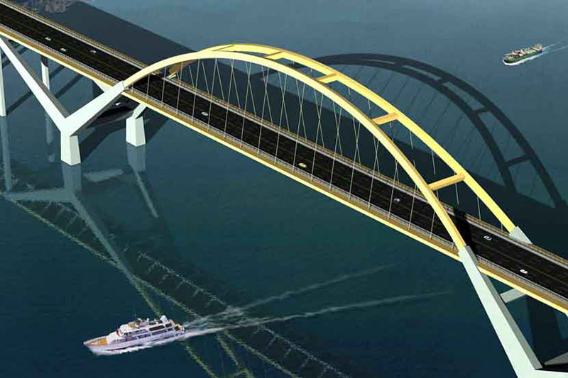 Мост Цзянхань Уцяо в Ухане