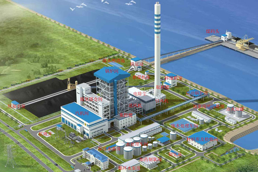 Индийская угольная электростанция Baitong